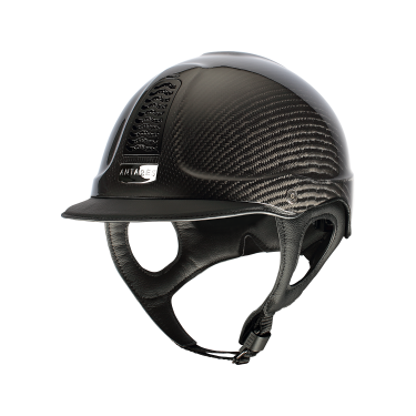 Casco Antares Precision Carbonio visiera standard Nero / nero / cromo / nero