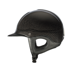 Casco Antares Precision Carbonio visiera standard Nero / nero / cromo / nero