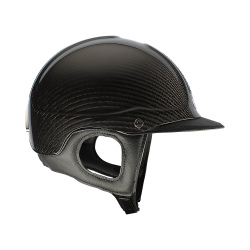 Casco Antares Precision Carbonio visiera standard Nero / nero / cromo / nero