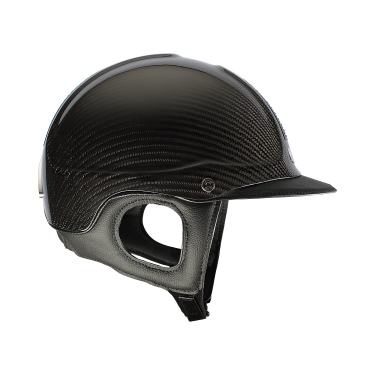 Casco Antares Precision Carbonio visiera standard Nero / nero / cromo / nero