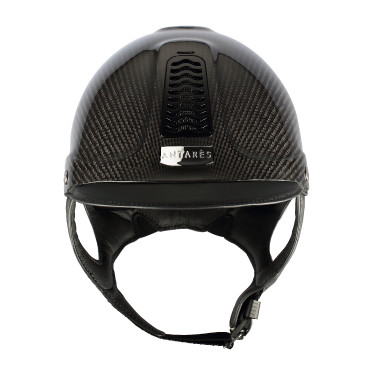 Casco Antares Precision Carbonio visiera standard Nero / nero / cromo / nero