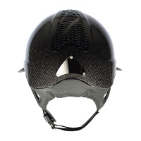 Casco Antares Precision Carbono con visiera Eclipse Nero / nero / cromo / nero