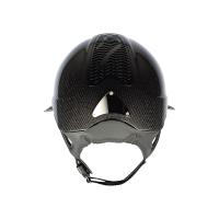 Casco Antares Precision Carbono con visiera Eclipse Nero / nero / cromo / nero