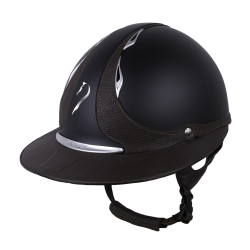 Casco Antares Origin visiera Eclipse di riferimento Nero / marrone