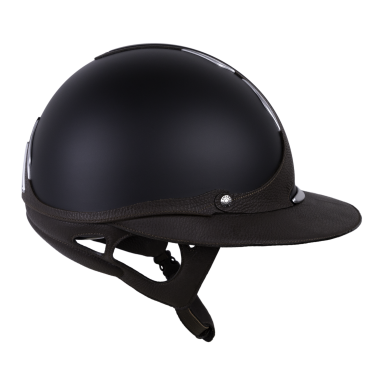 Casco Antares Origin visiera Eclipse di riferimento Nero / marrone