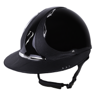 Casco Antares Origin Premium visiera Eclipse Swarovski Nero