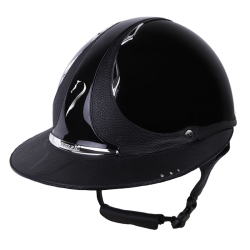 Casco Antares Origin Premium visiera Eclipse Swarovski Nero