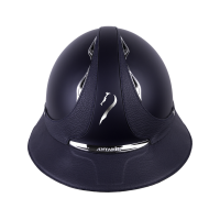 Casco Antares Origin Galaxy con visiera Eclipse Blu / pelle blu