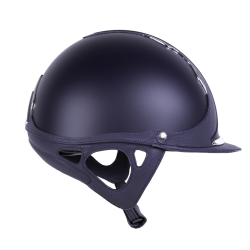 Casco Antares Origin Galaxy visiera standard Blu / pelle blu