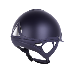 Casco Antares Origin Galaxy visiera standard Blu / pelle blu