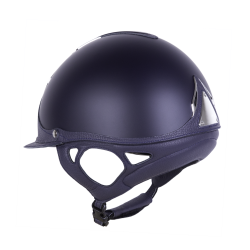 Casco Antares Origin Galaxy visiera standard Blu / pelle blu
