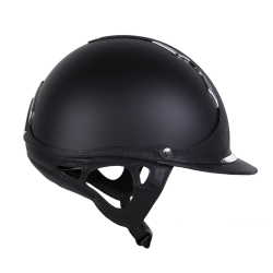 Casco Antares Origin Galaxy visiera standard Nero / pelle nera