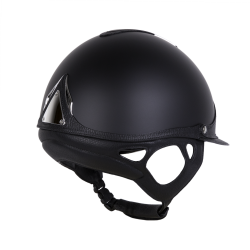Casco Antares Origin Galaxy visiera standard Nero / pelle nera