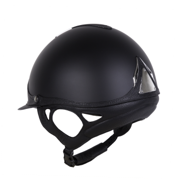 Casco Antares Origin Galaxy visiera standard Nero / pelle nera