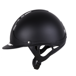 Casco Antares Origin Galaxy visiera standard Nero / pelle nera