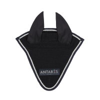 Cuffia per cavallo Antares con logo Blu navy