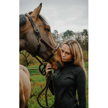 Gilet Je t'aime Equithème Ilona donna Nero Gilet Je t'aime Equithème Ilona donna Nero