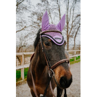 Cuffietta antimosche Equithème Pearl Lavanda Viola