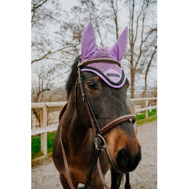 Cuffietta antimosche Equithème Pearl Lavanda Viola