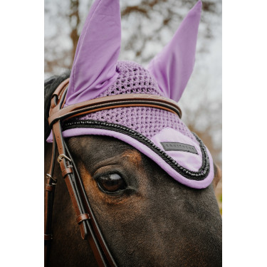 Cuffietta antimosche Equithème Pearl Lavanda Viola