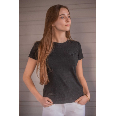 T-shirt Pénélope Techflo donna Nero