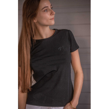 T-shirt Pénélope Techflo donna Nero