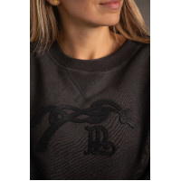 Felpa Pénélope Bianca Nero