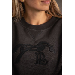 Felpa Pénélope Bianca Nero