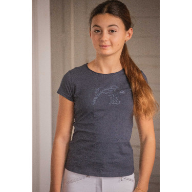 Camiseta EDEN BY PENELOPE - Iconic Strass Marina Blu marino Camiseta EDEN BY PENELOPE - Iconic Strass Marina Blu marino