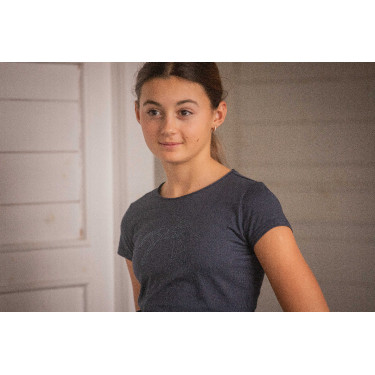 Camiseta EDEN BY PENELOPE - Iconic Strass Marina Blu marino Camiseta EDEN BY PENELOPE - Iconic Strass Marina Blu marino