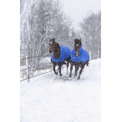 Coperta Equithème Tyrex Aisance 1200D High Neck Blu reale