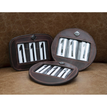 Porta-numero per sottosella LeMieux Marrone