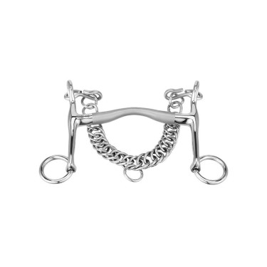 Morso da filetto Sprenger Satinox con branche corte 5 cm