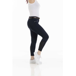 Pantaloni Equithème Claudine con fondello in silicone Blu navy