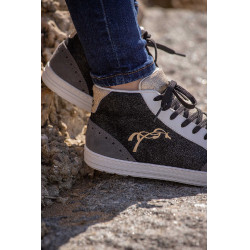 Sneakers Jupiter High Top Pénélope Nero / grigio