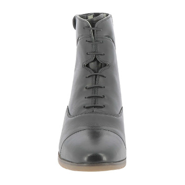 Stivali Equithème Wavy con lacci / cerniera lampo Nero