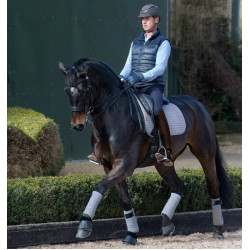 Tappetino LeMieux Suede Dressage Square Grigio