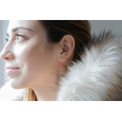 Orecchini Pénélope Milly Dorato Oro