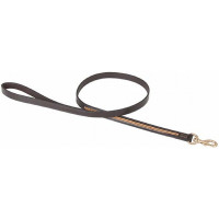Guinzaglio Per Cane Strass T di T Havana scuro / giallo Marrone