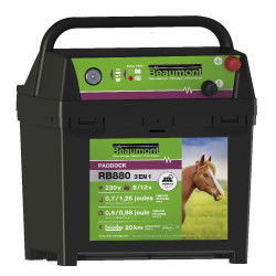 Elettrificatore Paddock RB880 Beaumont 3in1 + pannello