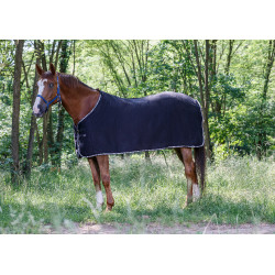 Camicia in pile Riding World Nero / grigio
