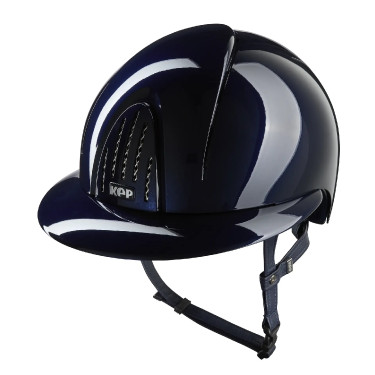 Casco Kep Smart Nova metallo lucido blu visiera polo Casco Kep Smart Nova metallo lucido blu visiera polo