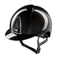 Casco Kep Cromo 2.0 shine nero visiera standard Sottogola nero Casco Kep Cromo 2.0 shine nero visiera standard Sottogola nero