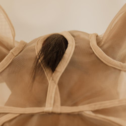 Maschera anti-mosche Classic con orecchie e coprinasso Kentucky