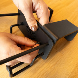 Gancio supplementare Grooming Deluxe porta casco Nero