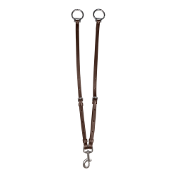 Forchetta di martingala Waldhausen X-Line con anelli Snap Marrone