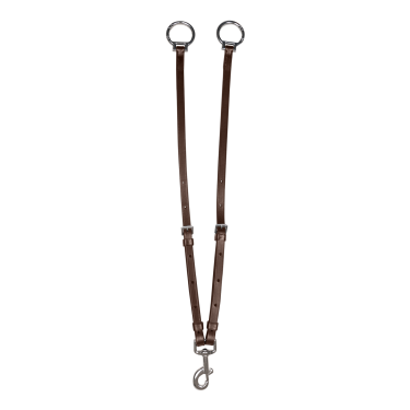 Forchetta di martingala Waldhausen X-Line con anelli Snap Marrone