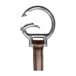 Forchetta di martingala Waldhausen X-Line con anelli Snap Marrone