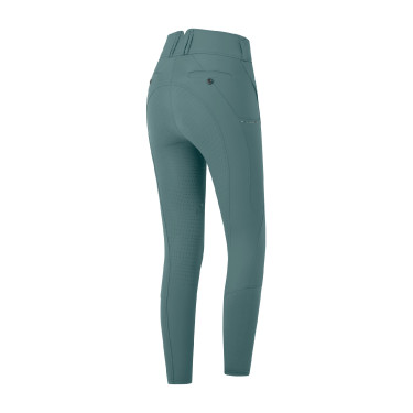 Pantaloni da equitazione ELT Mathilda Glam a vita alta Verde pino