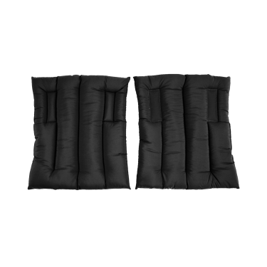 Stinchiere da scuderia Waldhausen in confezione da 2 Nero / nero